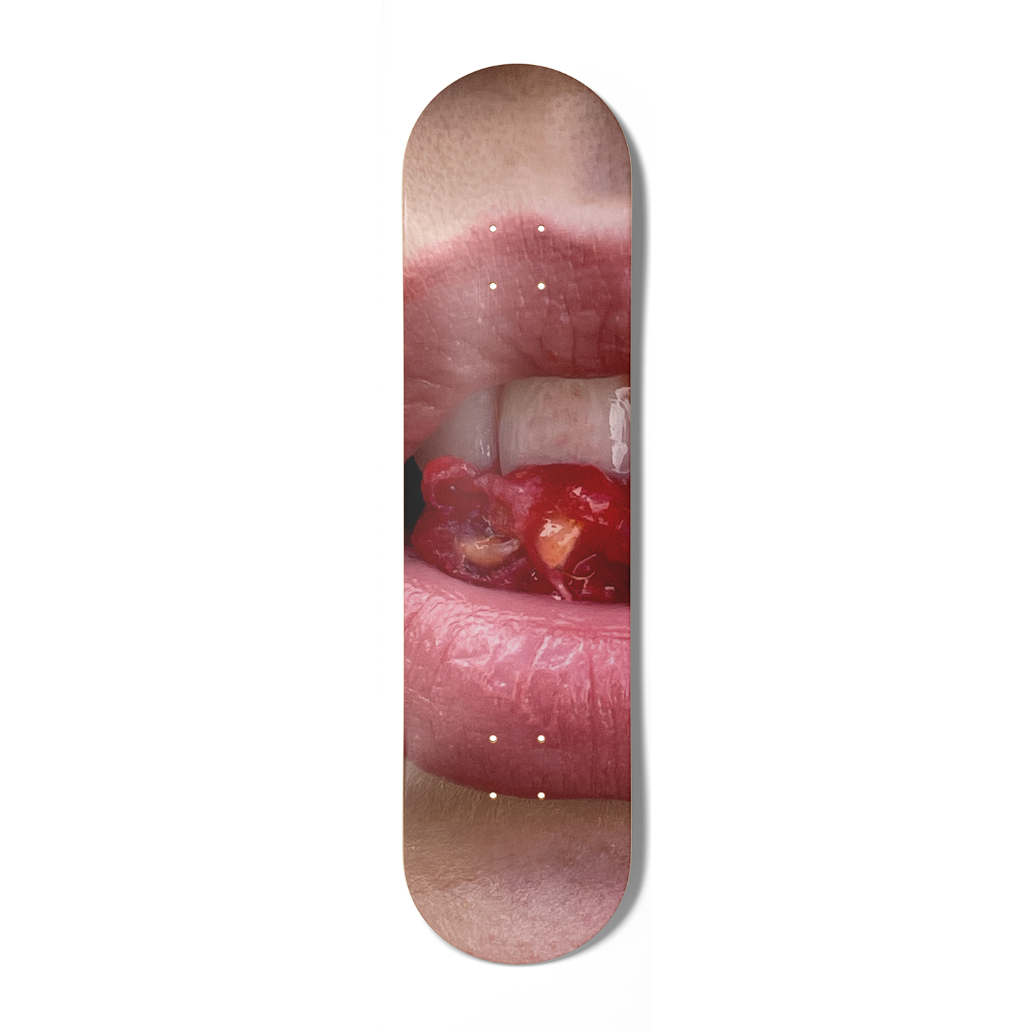 'LIPS' SKATEBOARD (LEFT)